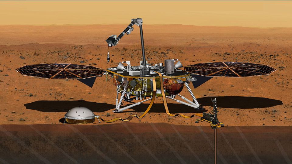 Image 1 : Un tremblement de terre détecté sur Mars