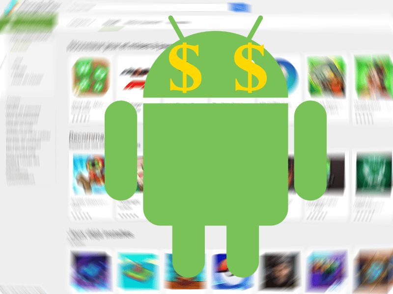 Google Play Store facture hors forfait