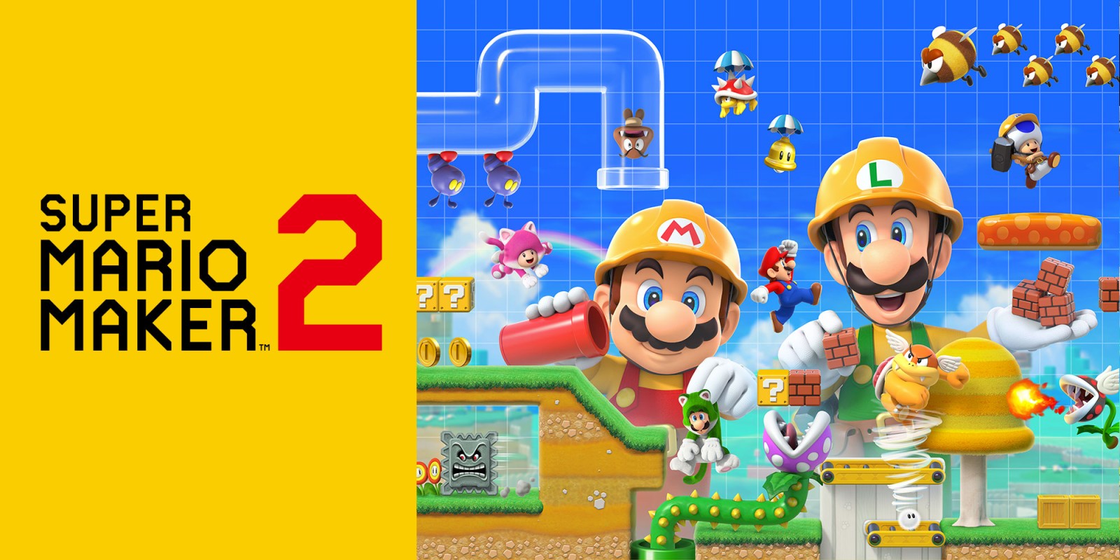 Image 1 : Super Mario Maker 2 : tout les détails du Hit de l'été de Nintendo