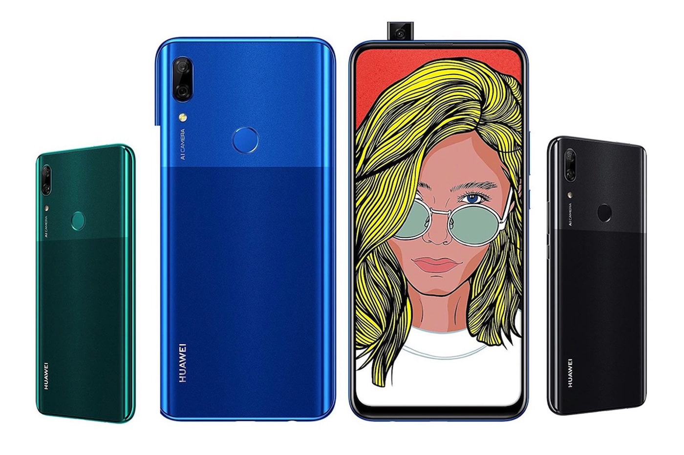 Image 1 : Huawei lance le P Smart Z, un smartphone à camera rétractable