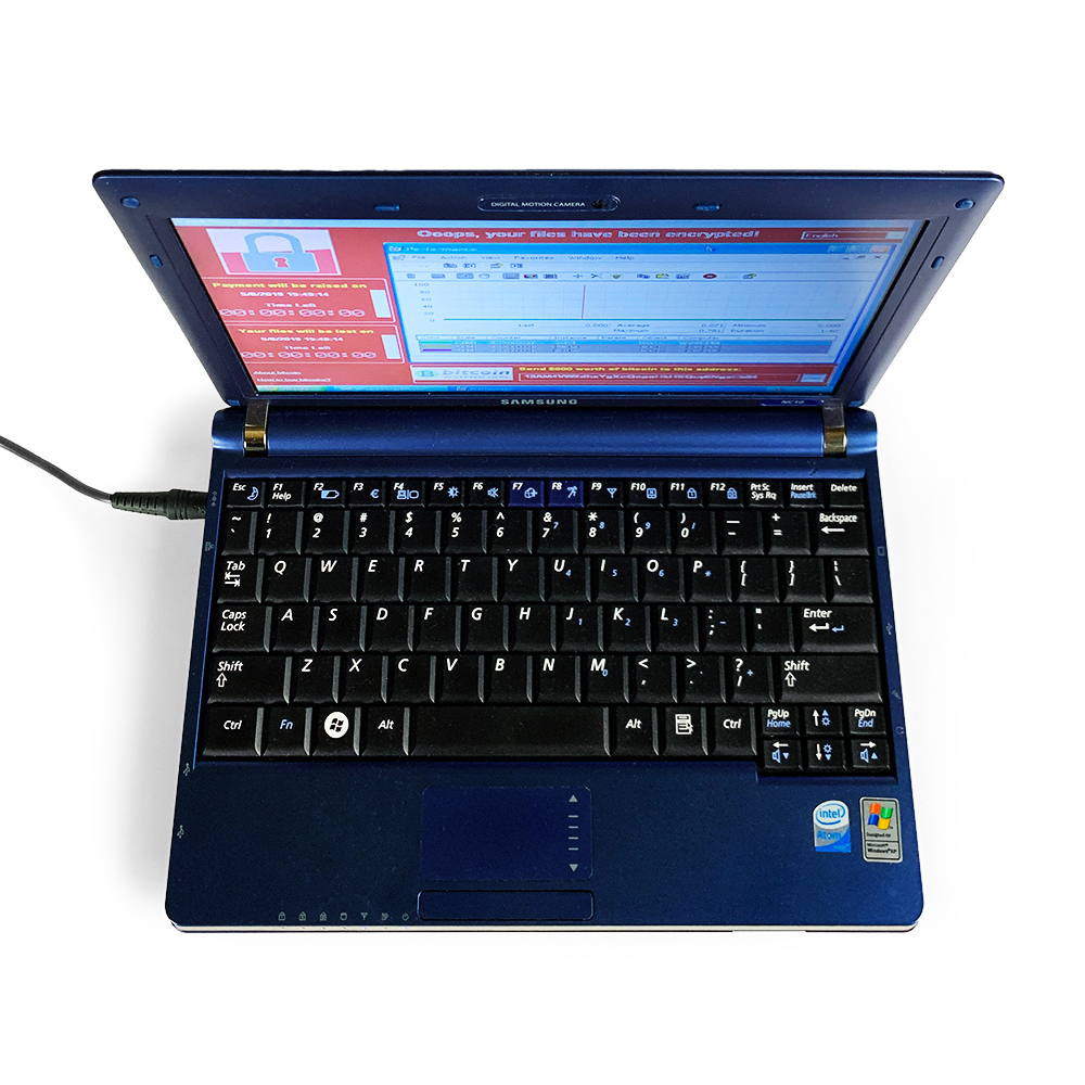 Image 1 : Un ordinateur contenant les malwares les plus dangereux vendu pour 1 000 000 €