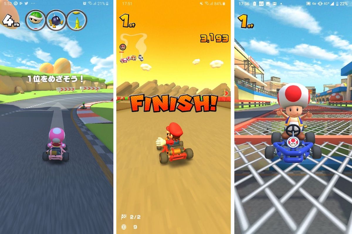 Image 1 : Mario Kart Tour : les premières images et infos de la version bêta