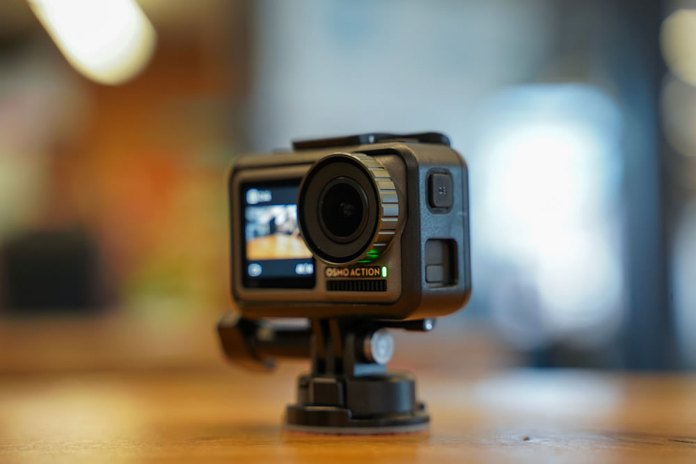 Image 1 : DJI lance sa première caméra d’action, la Osmo Action