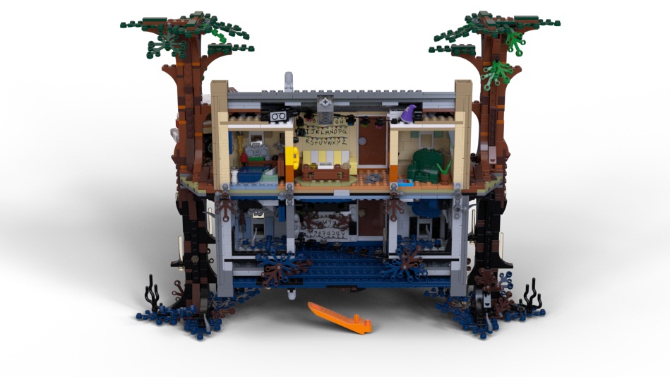 Image 1 : Stranger Things : un set Lego sens dessus dessous