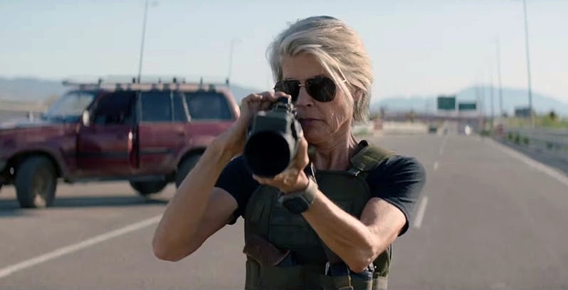 Image 1 : Terminator 6 : Sarah Connor est de retour dans le premier trailer de Dark Fate