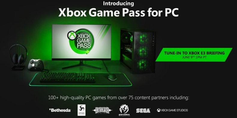 Image 1 : Microsoft officialise son Xbox Game Pass pour PC