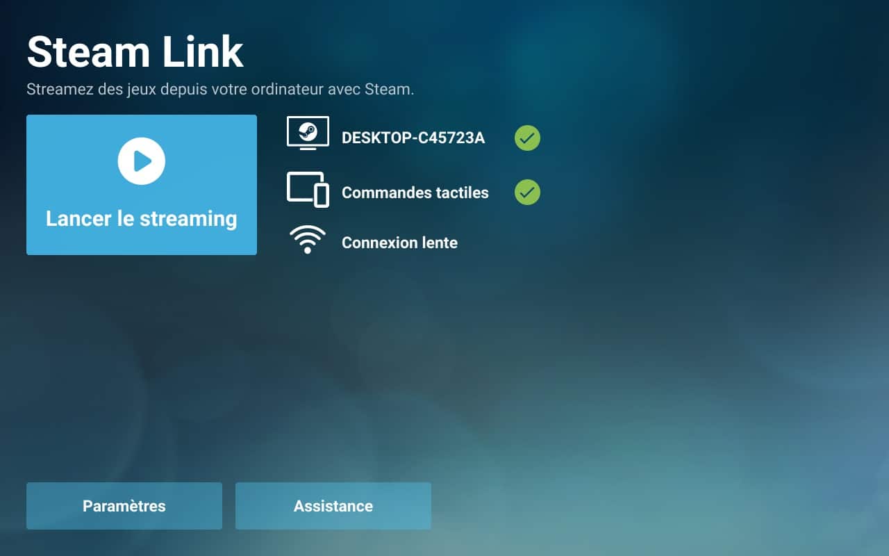 steam link jeux reseau