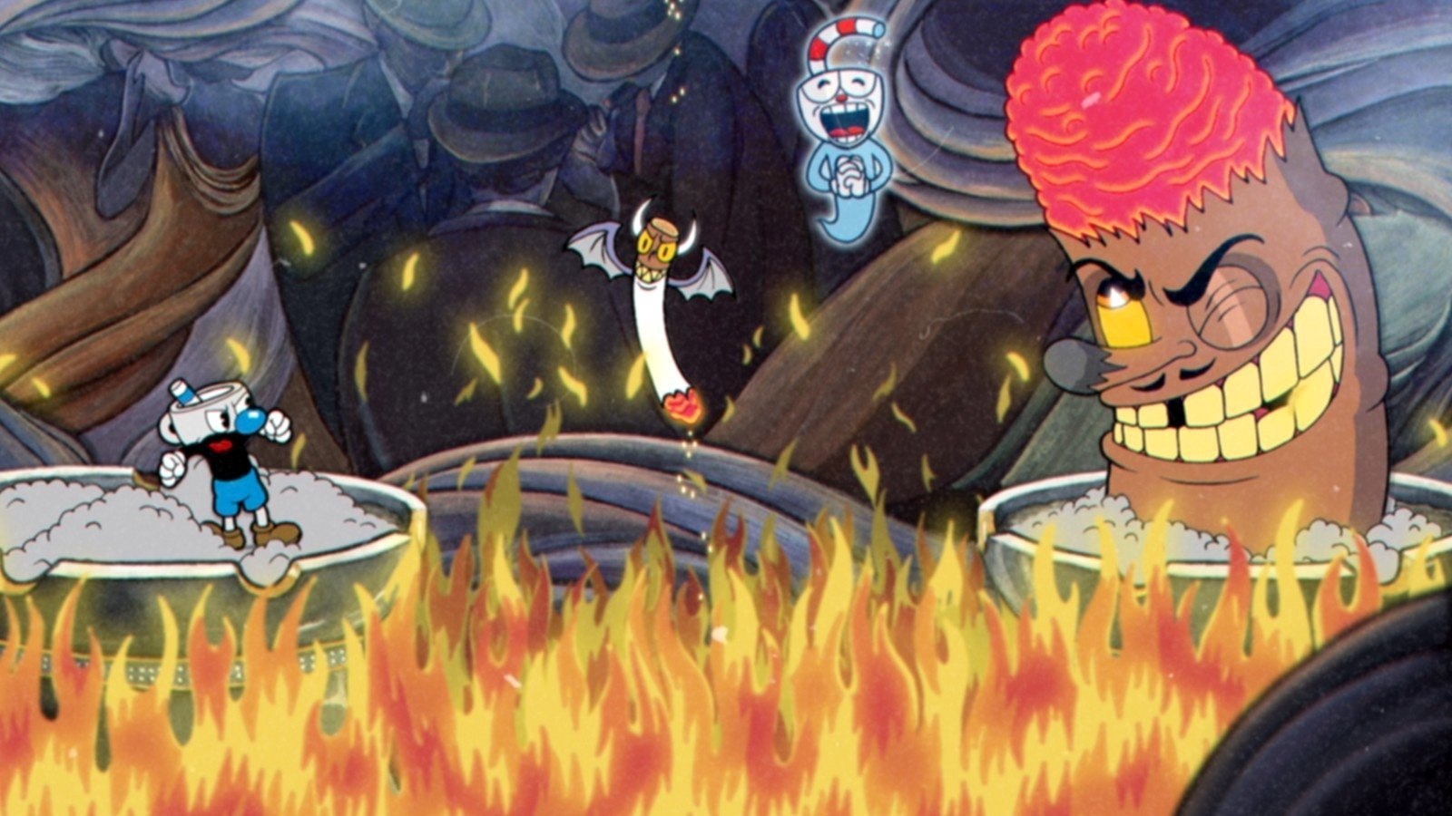 Image 1 : Vous pourrez bientôt jouer à Cuphead dans votre Tesla