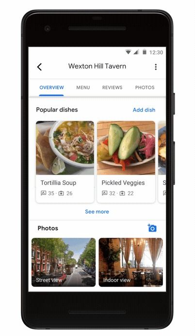 Image 1 : Quels sont les meilleurs plats du restaurant ? Google Maps vous dit tout
