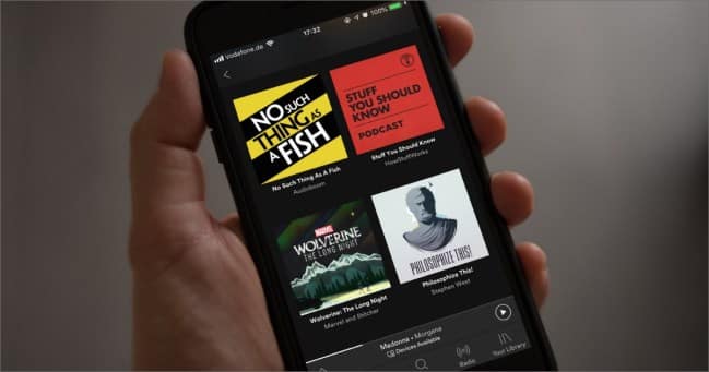 Image 1 : Spotify adapte les publicités aux types de podcasts que l’on écoute