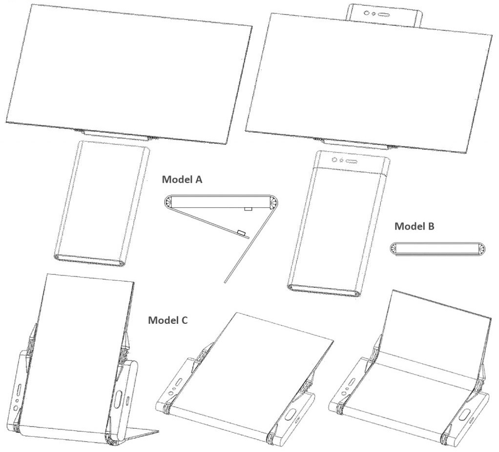 Image 1 : Malgré ses déboires, Huawei brevette un concept inédit de smartphone pliable