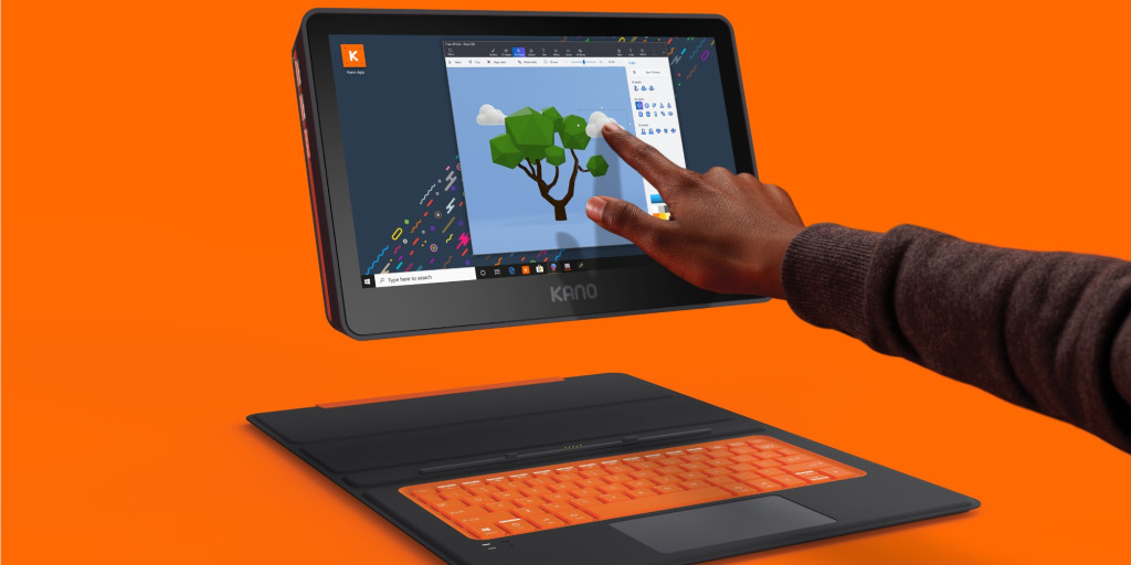 Image 1 : Microsoft et Kano lancent un PC portable en kit pour les enfants