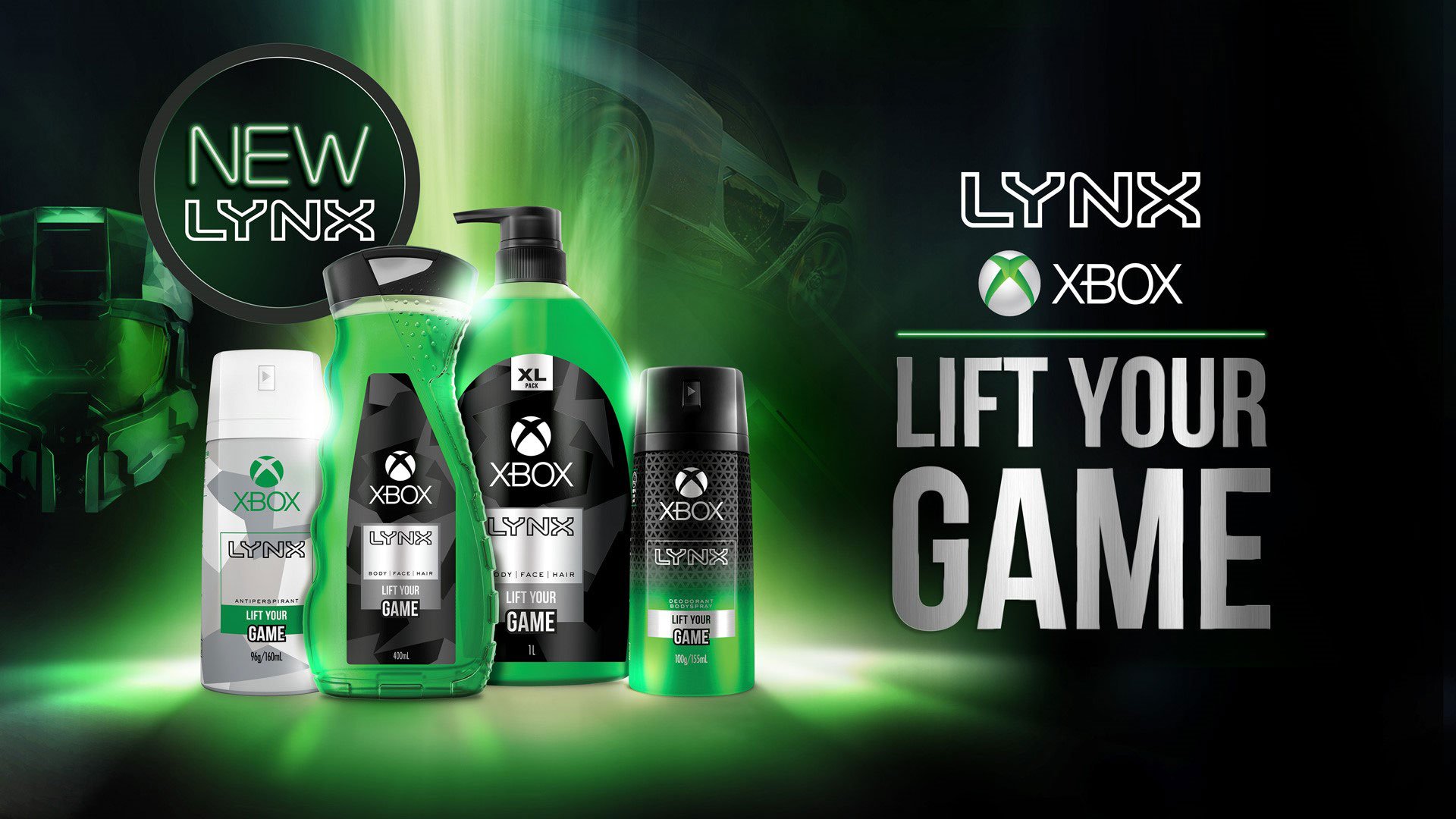 Image 1 : Microsoft se lance dans le gel douche avec Xbox Lynx
