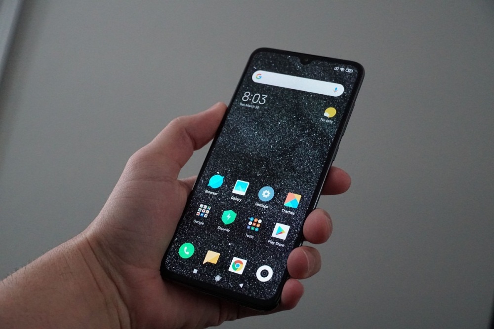 Image 1 : Chez Xiaomi, il faut dessiner des lettres dans les airs pour ouvrir des apps