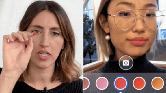 Image 1 : Essayer du maquillage en AR, c'est pour bientôt sur YouTube