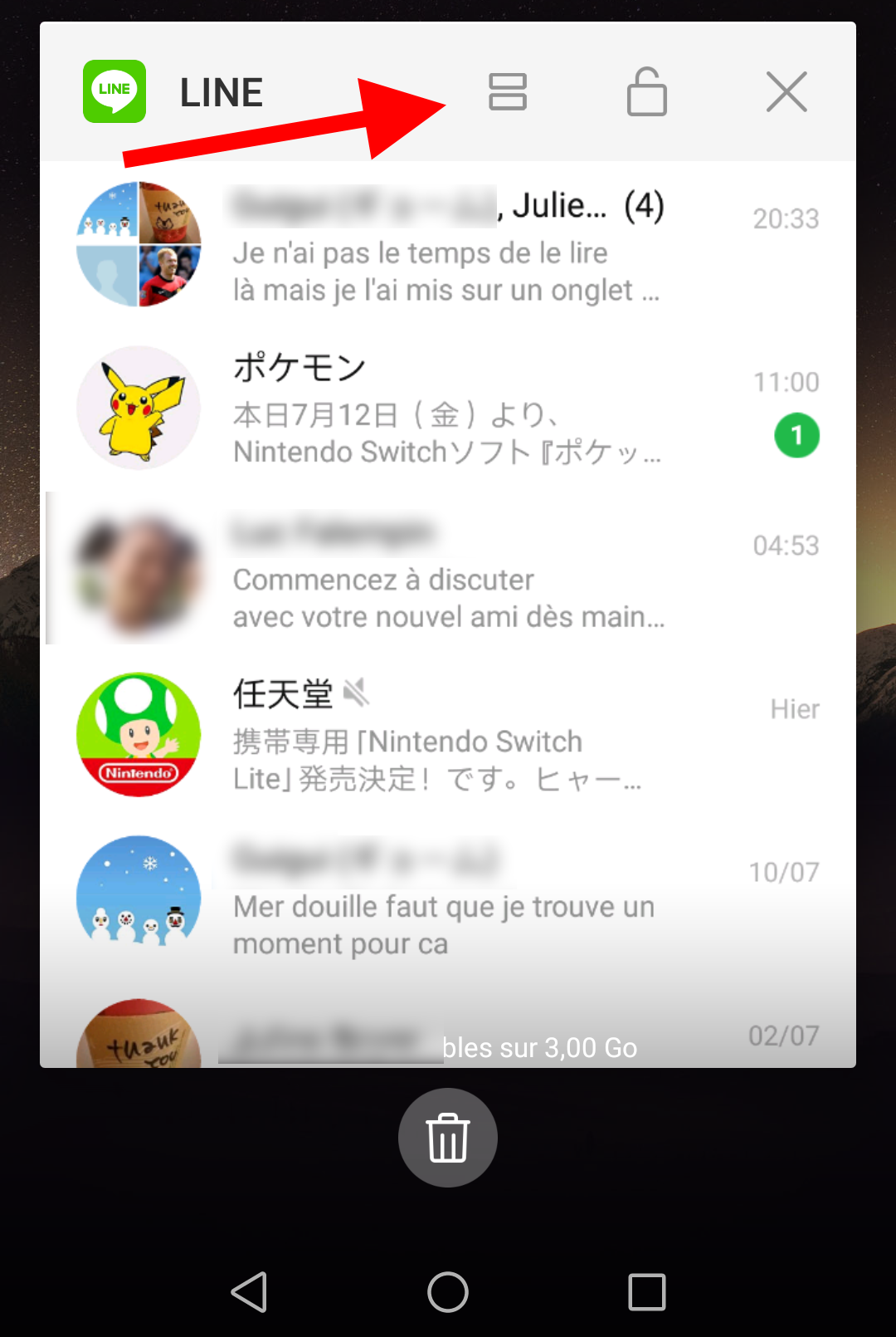 diviser ecran smartphone