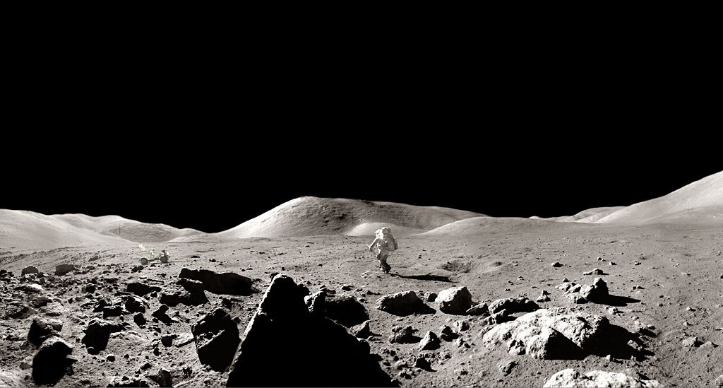 Image 2 : Apollo : la Nasa publie de magnifiques panoramas de la Lune