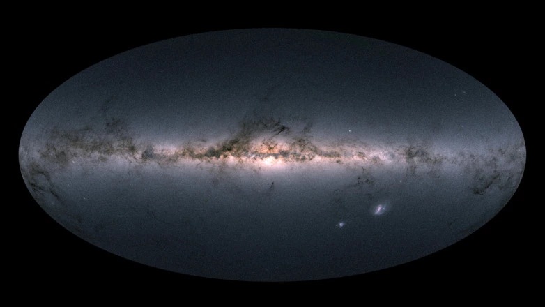 Image 1 : L'ESA a mis à jour sa gigantesque carte de notre galaxie