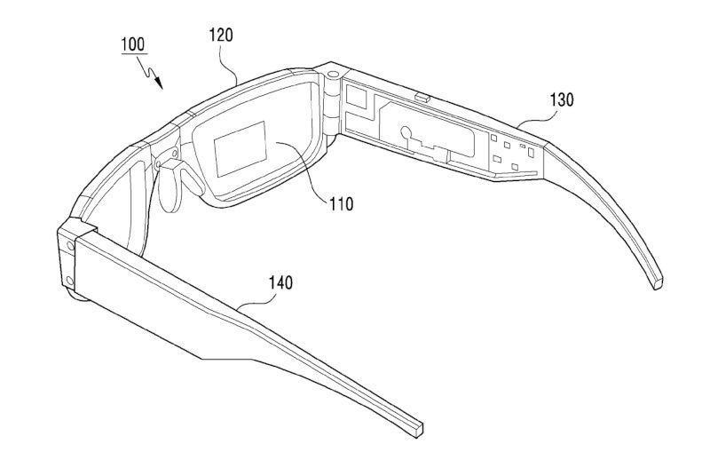 Image 1 : Samsung veut fabriquer des lunettes de réalité augmentée pliables
