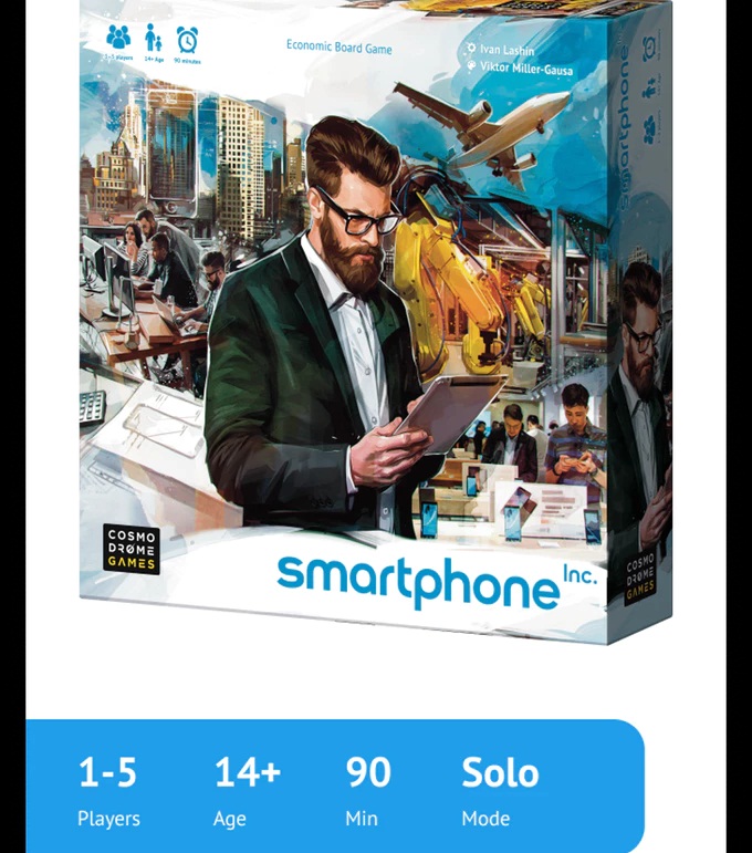 Image 1 : Smartphone Inc : le jeu de plateau qui vous transforme en magnat des télécoms
