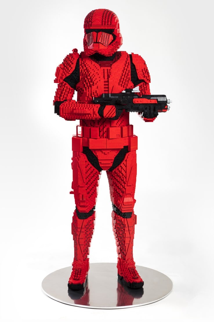 Image 1 : Il vous faudra plus de 250 heures pour monter ce Lego de 34 000 pièces