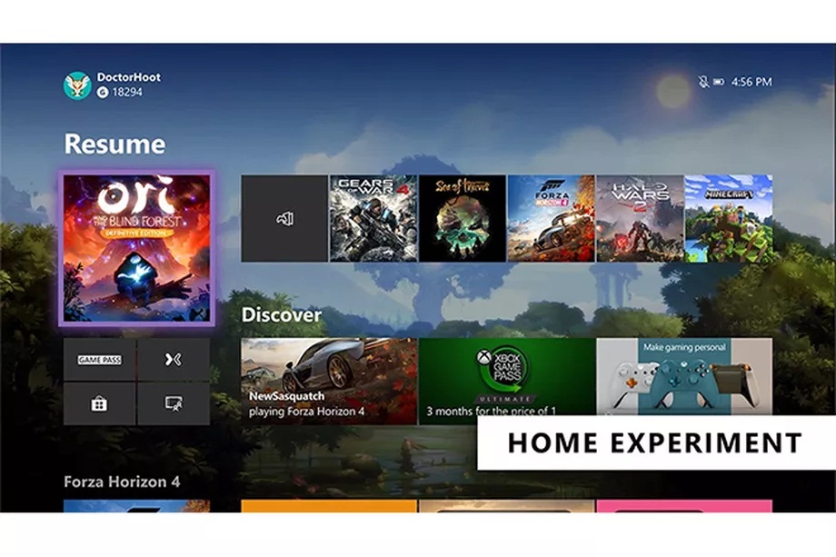 Image 1 : Cortana disparaît de la nouvelle interface de la Xbox One