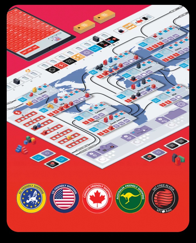 Image 2 : Smartphone Inc : le jeu de plateau qui vous transforme en magnat des télécoms
