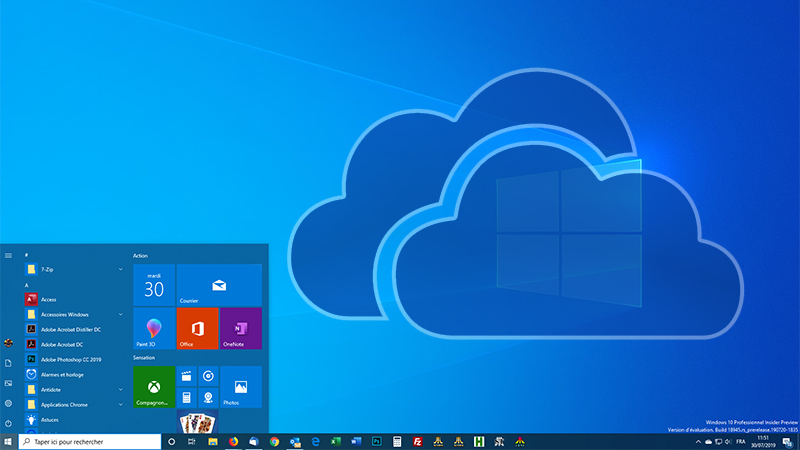 Image 1 : Windows 10 : en cas de panne, on pourra bientôt restaurer le système depuis le Web
