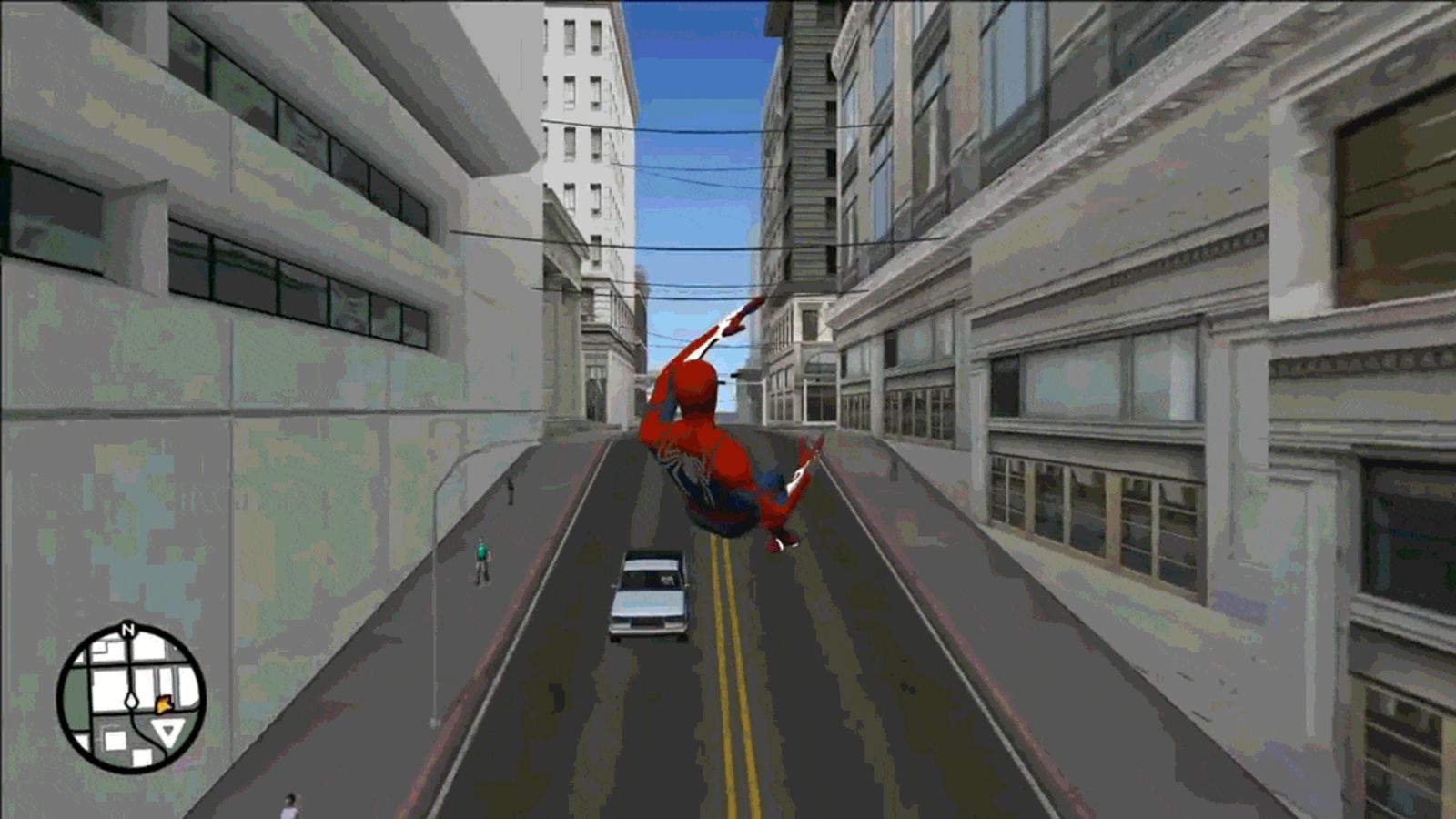 Image 1 : Spider-Man débarque dans GTA San Andreas dans ce mod impressionnant