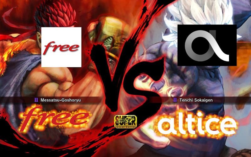 Free Contre Altice Street Fighter