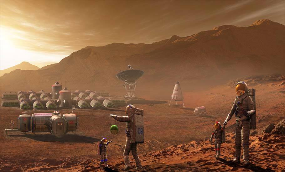 Image 1 : À l'heure actuelle, un voyage vers Mars serait méchamment handicapant