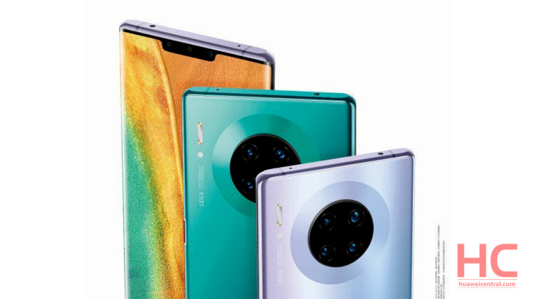 Image 1 : Huawei Mate 30 Pro : une nouvelle fuite dévoile son design