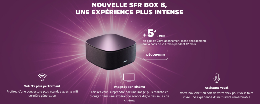 RED by SFR augmentation prix