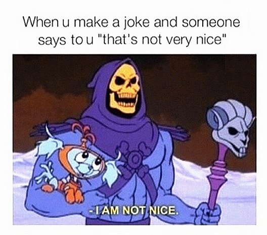 Meme sur skeletor