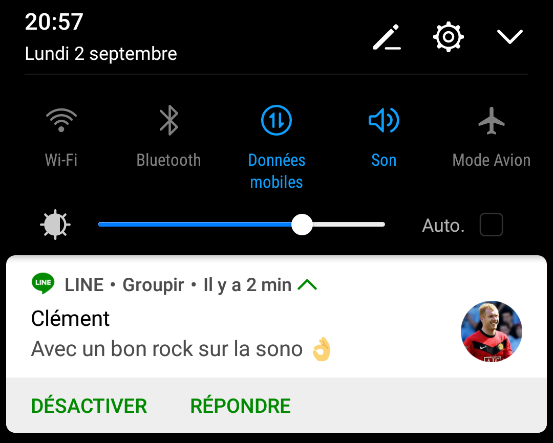 voir notifications mobiles