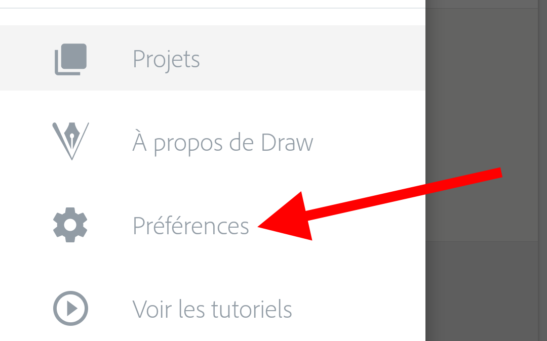 preferences application adobe