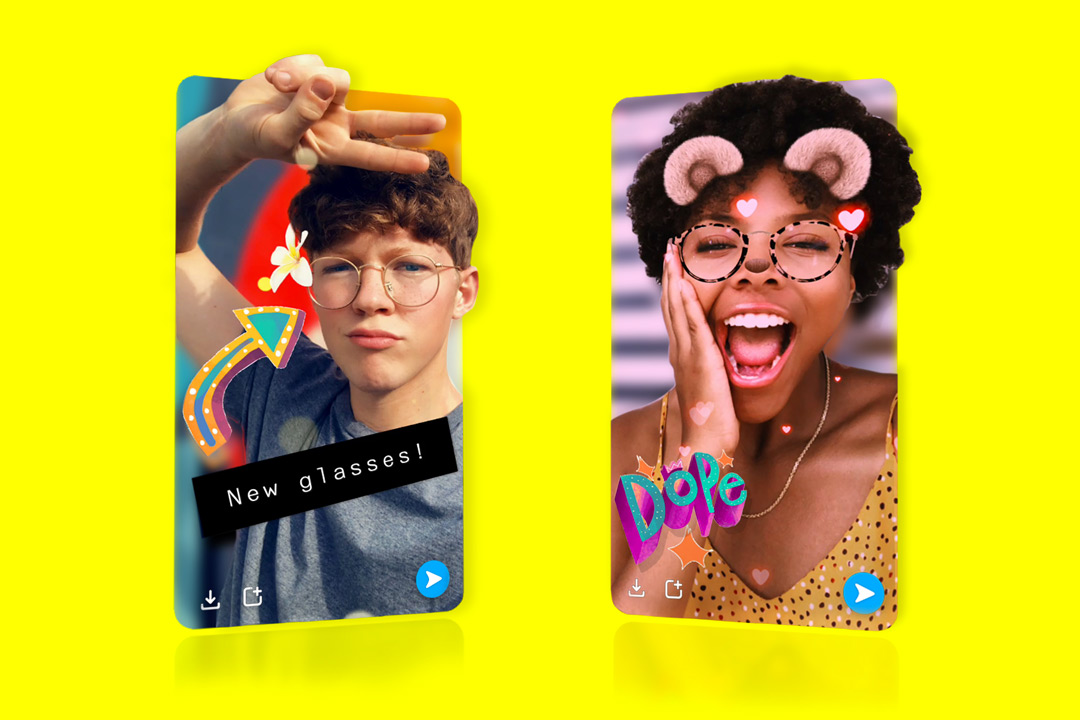 Image 1 : Snapchat : un nouveau mode 3D Camera pour des Snap en 3D