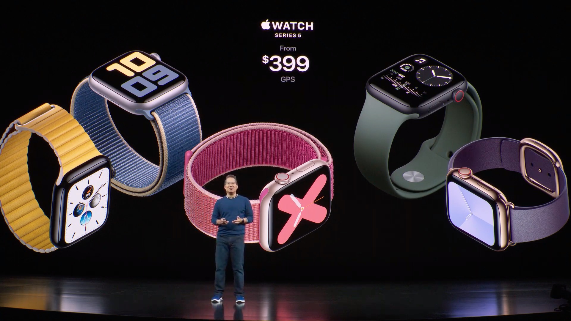 Image 6 : Apple Watch Séries 5 : 18 heures d'autonomie et un écran toujours allumé !