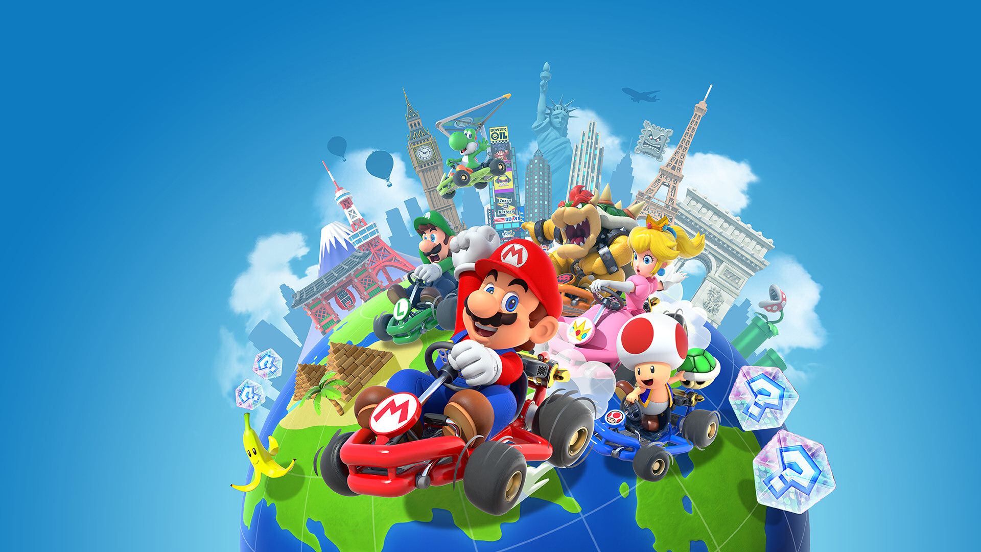 Image 1 : Mario Kart Tour disponible sur Android et iOS, les serveurs à genoux