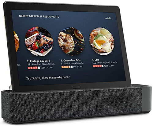 Lenovo Smart Tab présentée au CES 2019 : aussi bien tablette qu' Echo