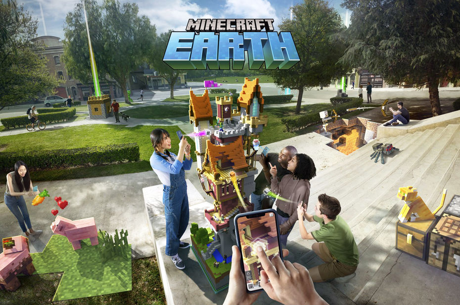Image 1 : Minecraft Earth sera disponible en accès anticipé dès le mois d’octobre