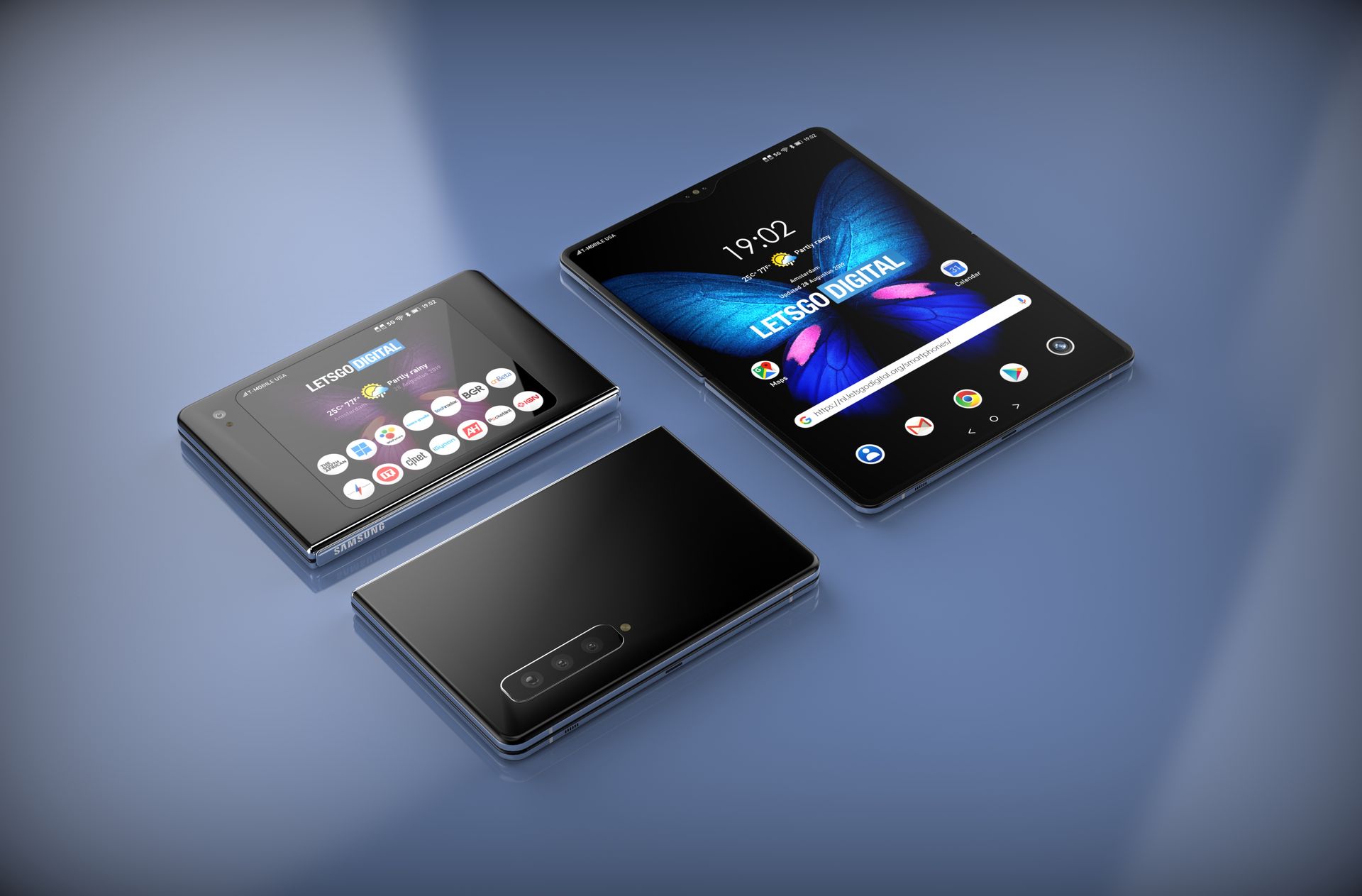 Image 7 : Samsung Galaxy Fold 2 : 6,7 pouces quasiment carrés