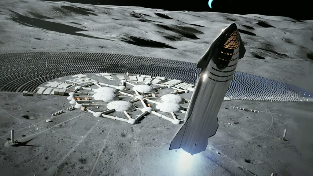 Image 1 : SpaceX : Elon Musk dévoile sa fusée qui va sur Mars et en revient