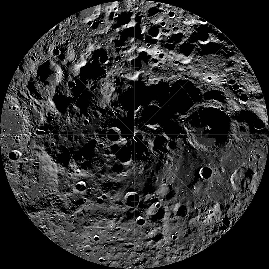 Image 1 : La glace d'eau sur la Lune pourrait avoir des milliards d'années