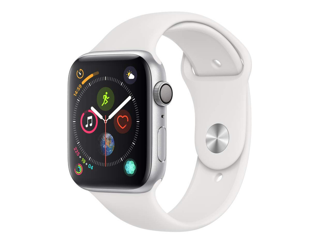 Image 1 : L'Apple Watch Series 4 (44 mm) blanche à 349 €