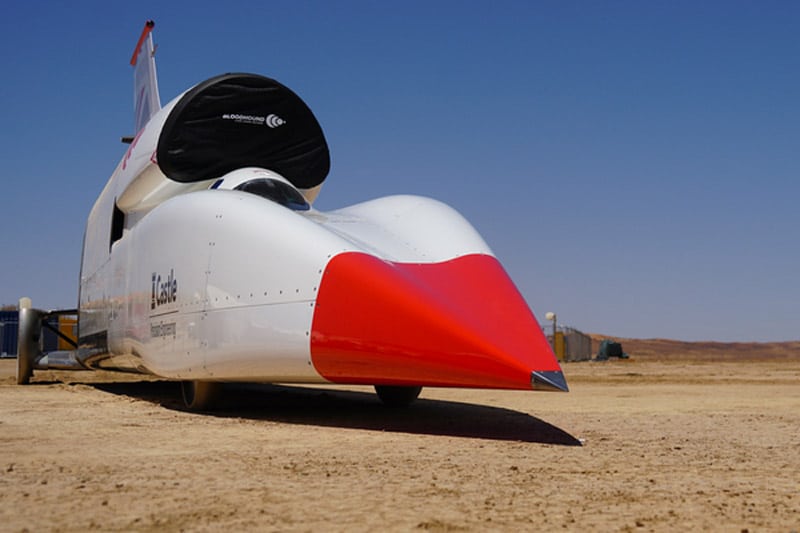 bloodhound voiture supersonic