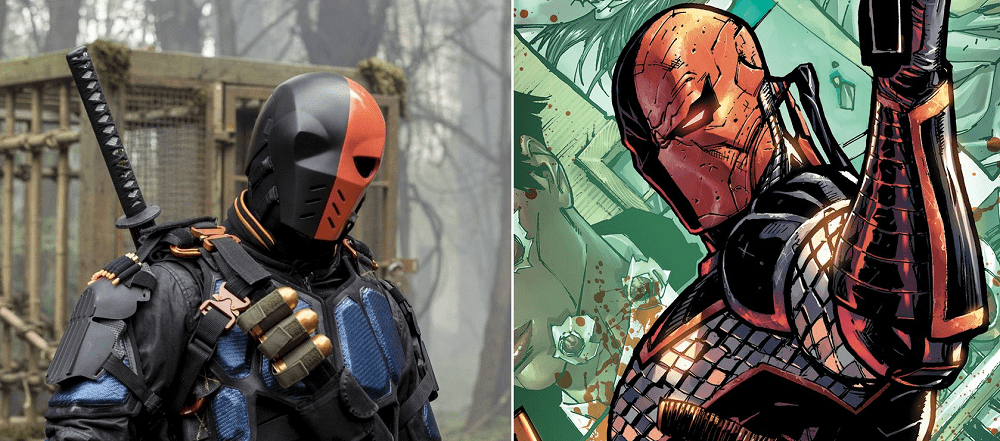 Deathstroke super mechant comics