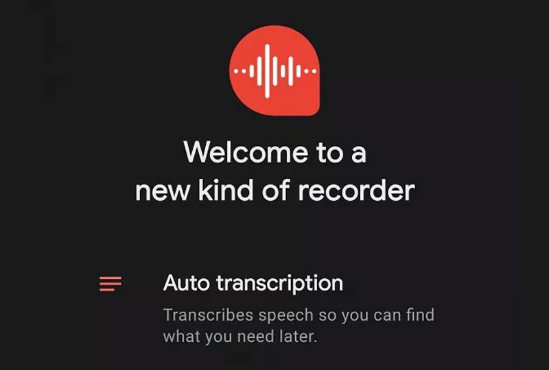 Image 1 : Le Pixel 4 apporte transcription automatique des mémos vocaux