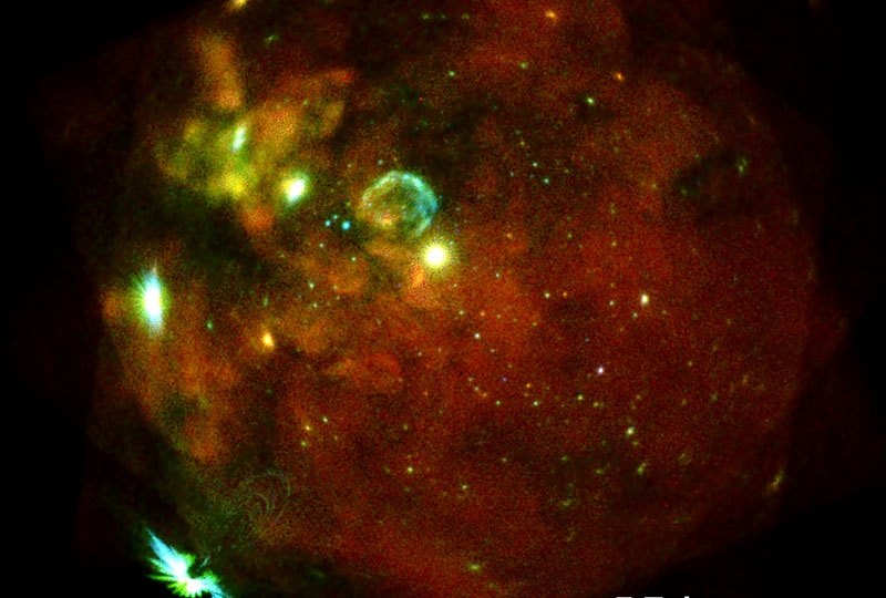 Image 1 : Voici les premières images de l’Univers caché, prises avec un télescope à rayon X