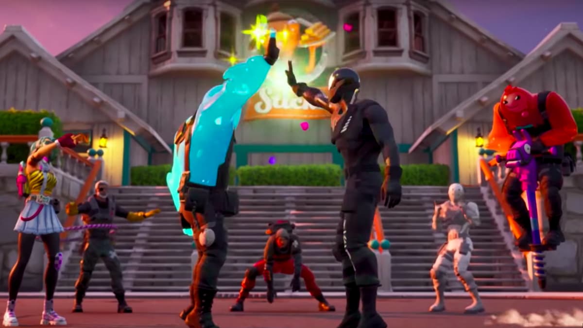 Fortnite Chapitre 2 high five